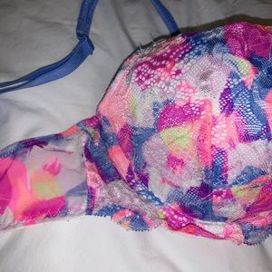Neon Victoria’s Secret push up bra